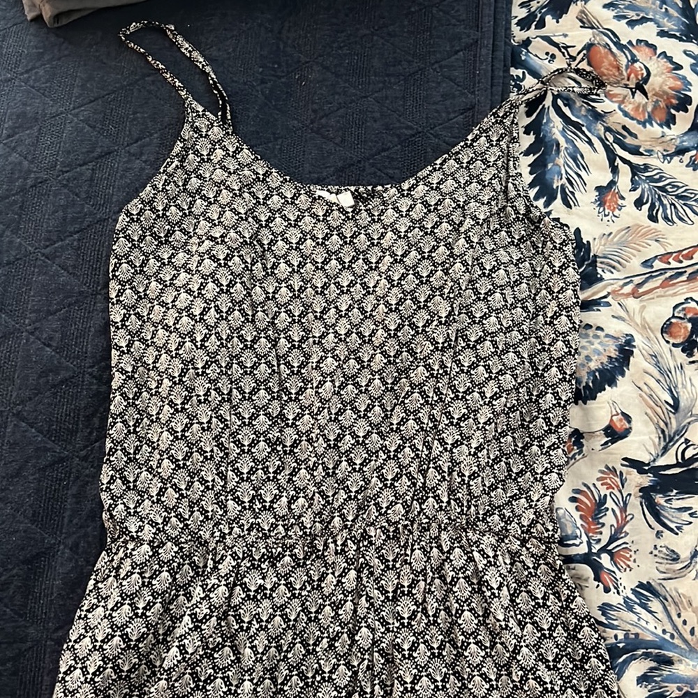 Black and white dress